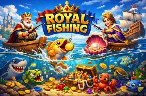 Royal Fishing no 5PPP com cenário aquático interativo e jogabilidade dinâmica